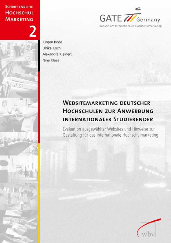 Cover-Bild Websitemarketing deutscher Hochschulen zur Anwerbung Internationaler Studierender