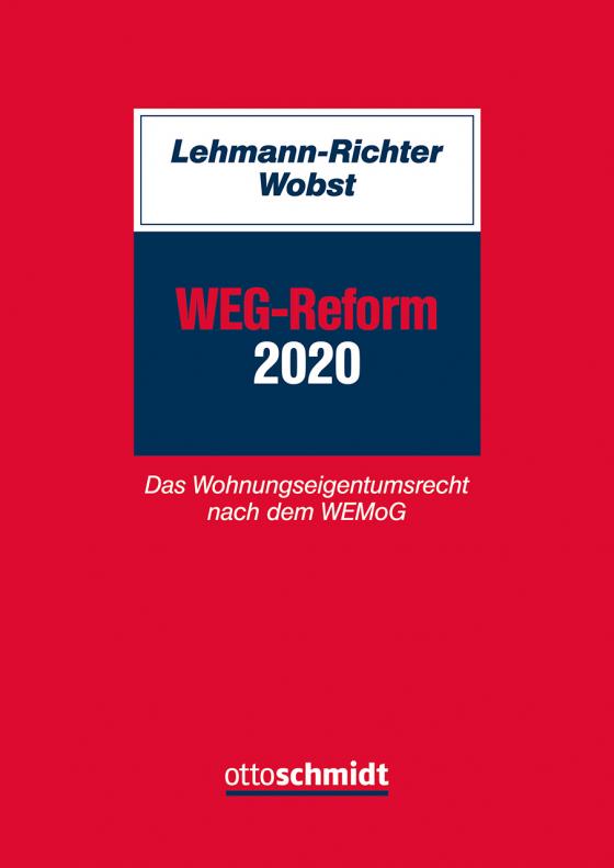 Cover-Bild WEG-Reform 2020