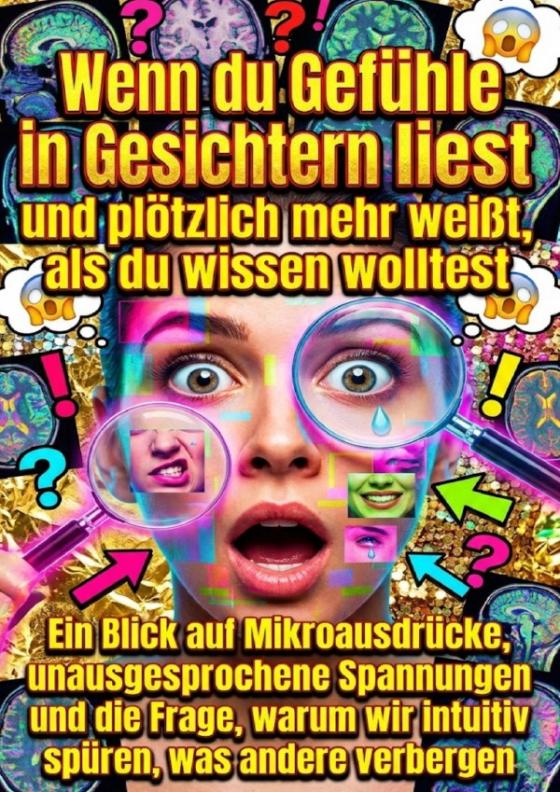Cover-Bild Wenn du Gefühle in Gesichtern liest und plötzlich mehr weißt, als du wissen wolltest