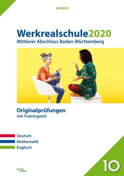 Cover-Bild Werkrealschule 2020 - Mittlerer Abschluss Baden-Württemberg