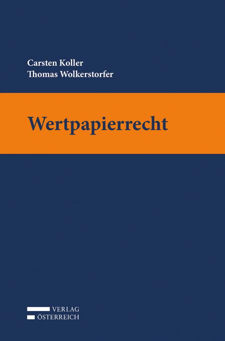 Cover-Bild Wertpapierrecht