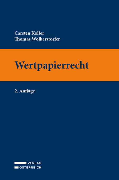 Cover-Bild Wertpapierrecht