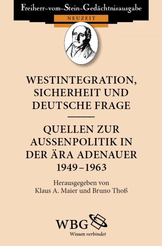 Cover-Bild Westintegration, Sicherheit und deutsche Frage