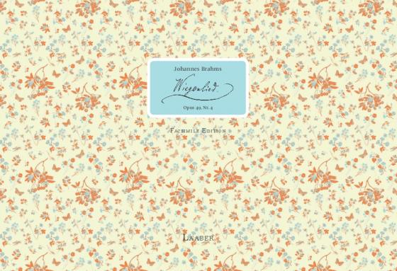 Cover-Bild Wiegenlied »Guten Abend, gut' Nacht«. Opus 49, Nr. 4