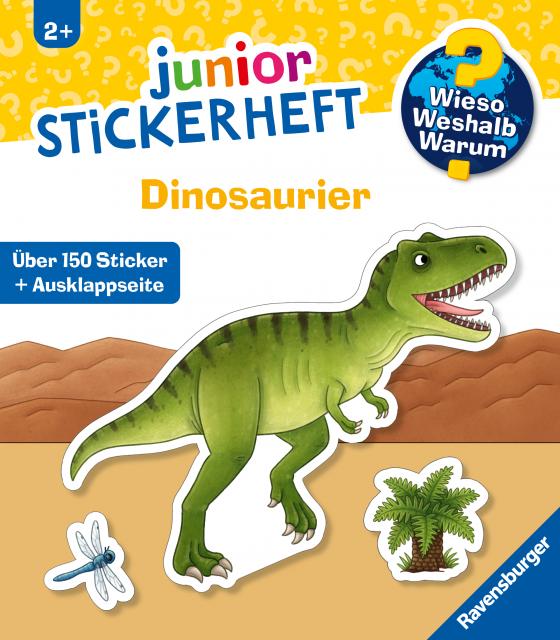 Cover-Bild Wieso? Weshalb? Warum? junior Stickerheft - Dinosaurier
