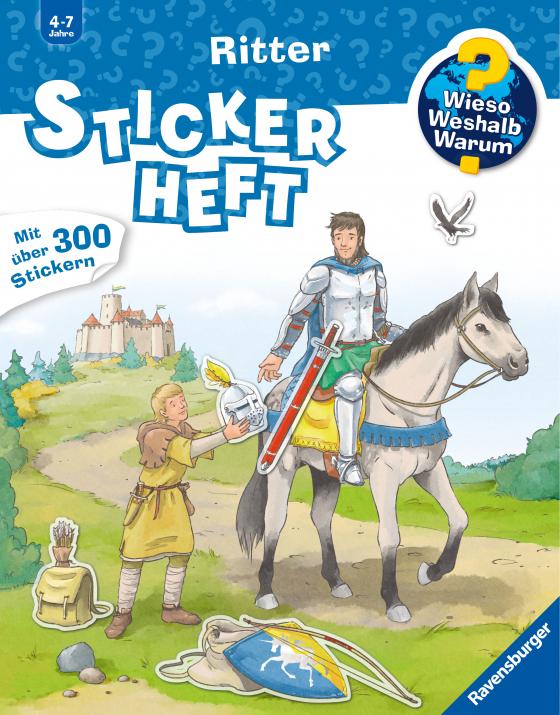 Cover-Bild Wieso? Weshalb? Warum? Stickerheft - Ritter
