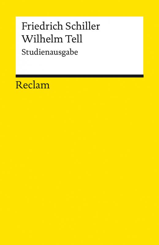 Cover-Bild Wilhelm Tell. Studienausgabe
