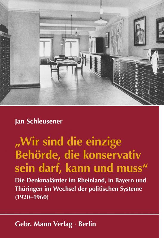 Cover-Bild »Wir sind die einzige Behörde, die konservativ sein darf, kann und muss«