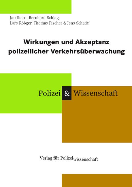 Cover-Bild Wirkungen und Akzeptanz polizeilicher Verkehrsüberwachung