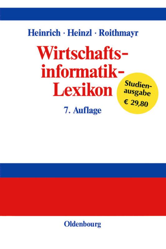 Cover-Bild Wirtschaftsinformatik-Lexikon