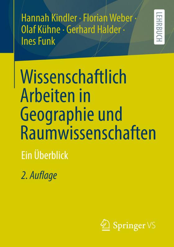 Cover-Bild Wissenschaftlich Arbeiten in Geographie und Raumwissenschaften