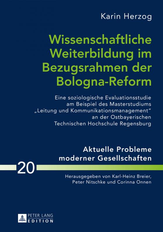 Cover-Bild Wissenschaftliche Weiterbildung im Bezugsrahmen der Bologna-Reform