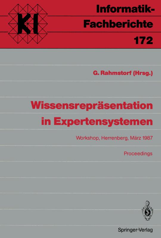 Cover-Bild Wissensrepräsentation in Expertensystemen