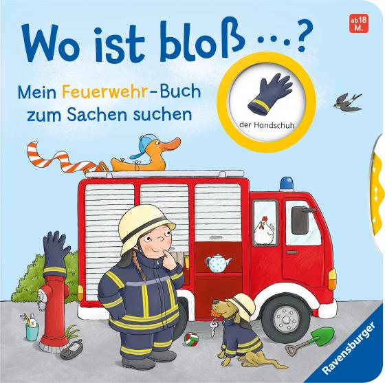 Cover-Bild Wo ist bloß …? - Mein Feuerwehr-Buch zum Sachen suchen