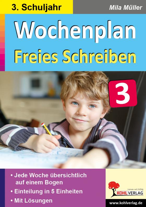 Cover-Bild Wochenplan Freies Schreiben / Klasse 3