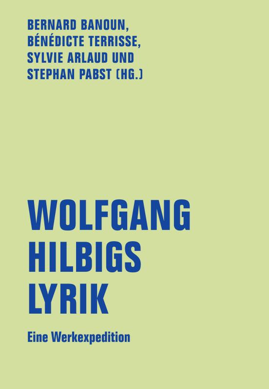 Cover-Bild Wolfgang Hilbigs Lyrik