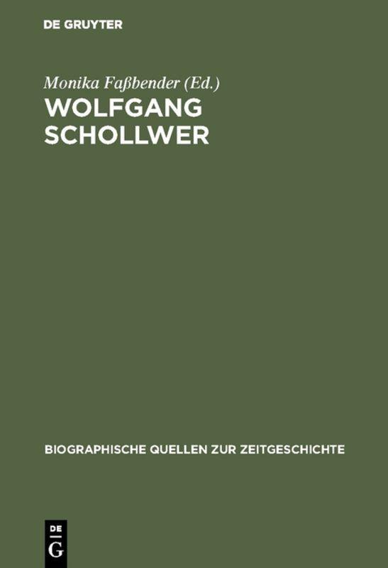 Cover-Bild Wolfgang Schollwer