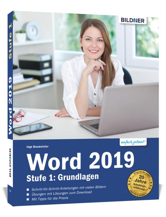 Cover-Bild Word 2019 - Stufe 1: Grundlagen