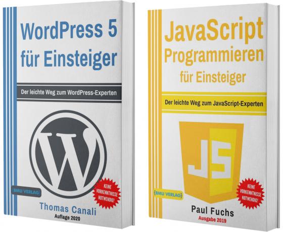 Cover-Bild WordPress 5 für Einsteiger +JavaScript Programmieren für Einsteiger