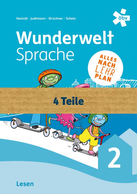 Cover-Bild Wunderwelt Sprache 2, Schulbuch in vier Teilen