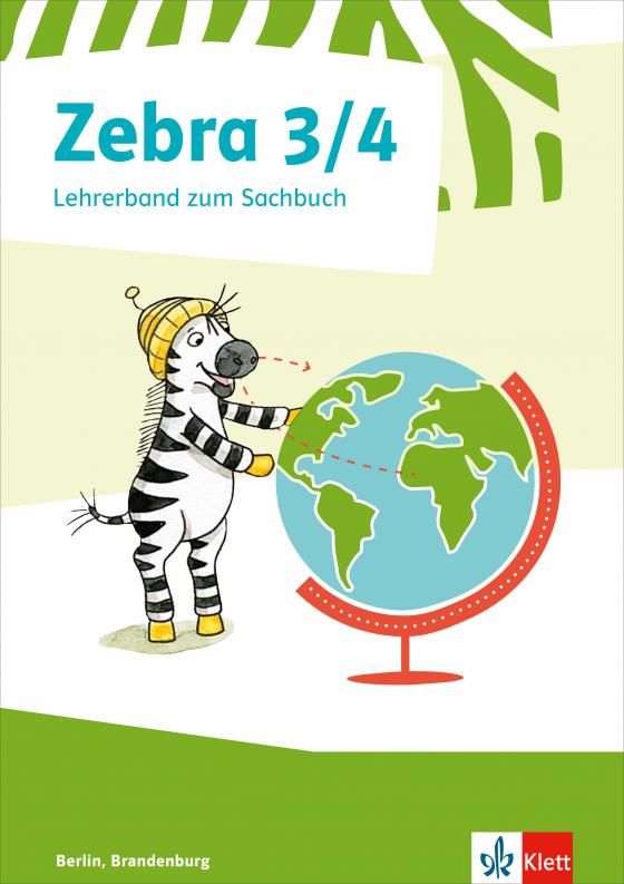 Cover-Bild Zebra Sachunterricht 3/4. Ausgabe Berlin, Brandenburg