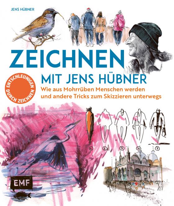 Cover-Bild Zeichnen mit Jens Hübner – Entschleunigen durch Zeichnen