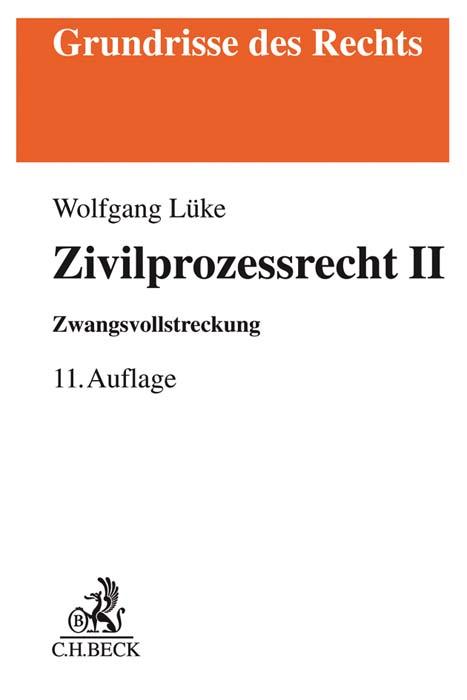 Cover-Bild Zivilprozessrecht II