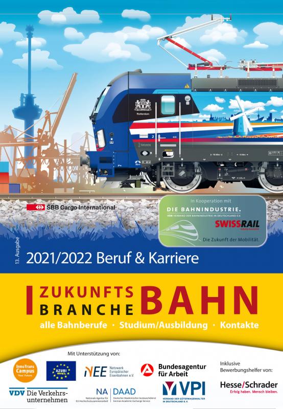 Cover-Bild Zukunftsbranche Bahn Beruf & Karriere 2021/2022