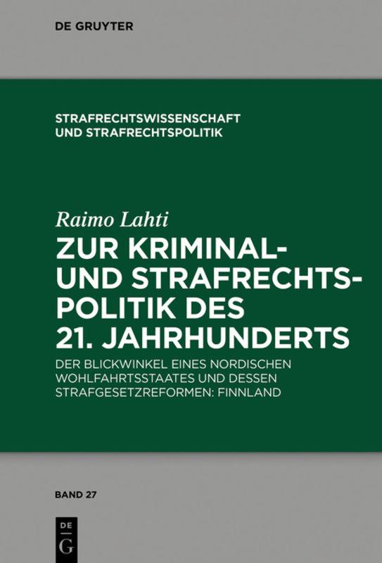 Cover-Bild Zur Kriminal- und Strafrechtspolitik des 21. Jahrhunderts