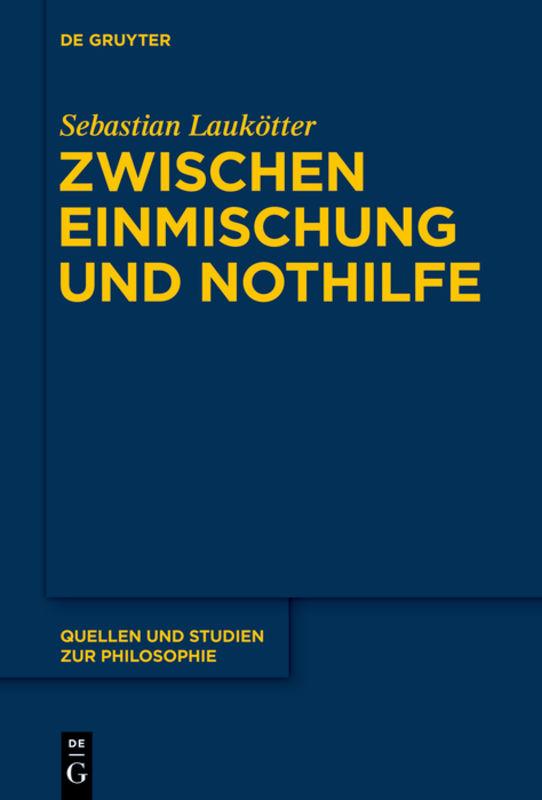Cover-Bild Zwischen Einmischung und Nothilfe