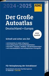Cover-Bild ADAC Der Große Autoatlas 2024/2025 Deutschland und seine Nachbarregionen 1:300.000