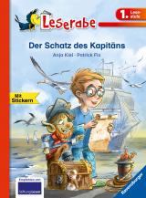 Cover-Bild Der Schatz des Kapitäns - Leserabe 1. Klasse - Erstlesebuch für Kinder ab 6 Jahren