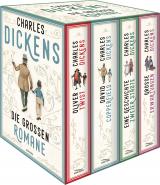 Cover-Bild Dickens, Charles: Die großen Romane (4 Bände im Schuber: Oliver Twist; David Copperfield; Eine Geschichte zweier Städte; Große Erwartungen)