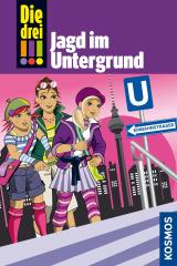 Cover-Bild Die drei !!!, 22, Jagd im Untergrund (drei Ausrufezeichen)