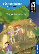 Cover-Bild Die drei !!!, Bücherhelden 2. Klasse, Tatort Baumhaus (drei Ausrufezeichen)