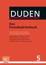 Cover-Bild Duden – Das Fremdwörterbuch