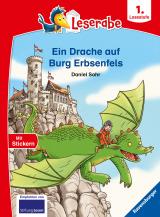 Cover-Bild Ein Drache auf Burg Erbsenfels - Leserabe ab 1. Klasse - Erstlesebuch für Kinder ab 6 Jahren