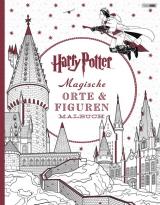 Cover-Bild Harry Potter: Magische Orte & Figuren Malbuch