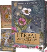 Cover-Bild Herbal Astrology Orakel: 55 Karten mit Botschaften und Anleitungen