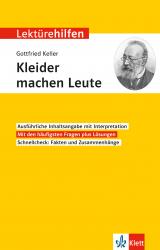 Cover-Bild Klett Lektürehilfen Gottfried Keller, Kleider machen Leute
