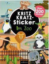 Cover-Bild Kritzkratz-Sticker Im Zoo
