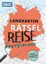 Cover-Bild Landkarten-Rätselreise Deutschland