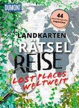 Cover-Bild Landkarten-Rätselreise Lost Places weltweit