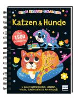 Cover-Bild Magic Diamond Colouring – Katzen & Hunde