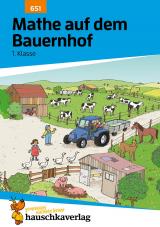 Cover-Bild Mathe 1. Klasse Übungsheft - Mathe auf dem Bauernhof