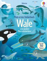 Cover-Bild Mein erstes Stickerbuch: Wale und andere Meeresbewohner