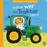 Cover-Bild Mein Fahrzeuge- und Berufe-Ratebuch - Weißt du, wer den Traktor fährt?