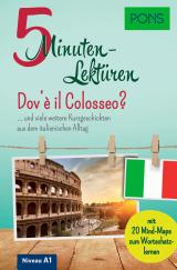 Cover-Bild PONS 5-Minuten-Lektüren Italienisch A1 - Dov'è il Colosseo?