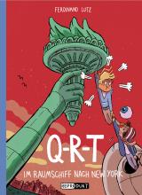 Cover-Bild Q-R-T: Im Raumschiff nach New York