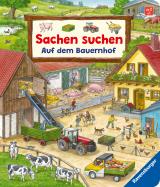 Cover-Bild Sachen suchen: Auf dem Bauernhof – Wimmelbuch ab 2 Jahren